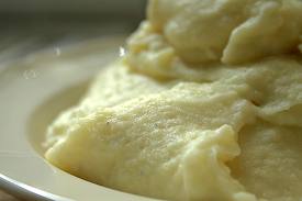 картофено пюре със сирене.