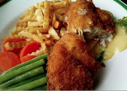 Паниран пилешки джоб