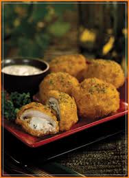 панирани гъби с шунка и сирене