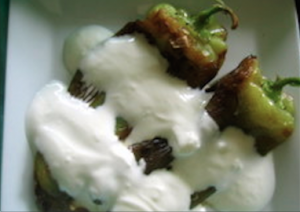 Чушки с кисело мляко