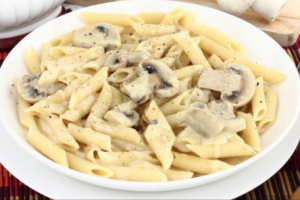 гъби и сметана