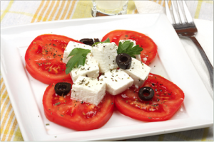 домати и риган